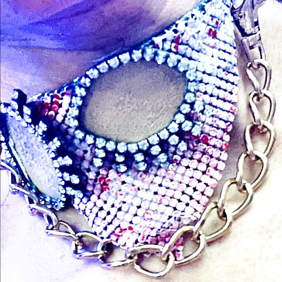 « La Belle et le Bad boy » one of/couture chocker - Picture 8 of 13